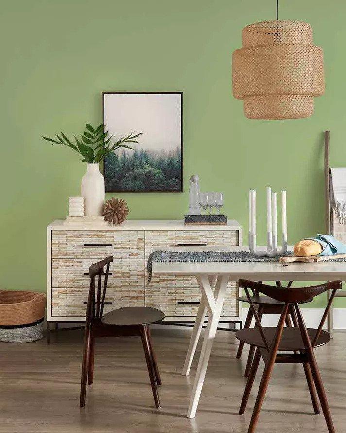 6 paint brands picked a color of the year. 5 of them were green. Why?