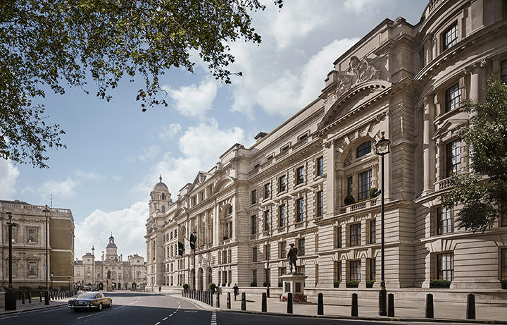 The exterior of the Old War Office in London