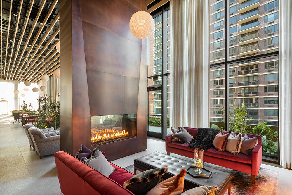 Bringing natural light into the Upper East Side building was a major priority.