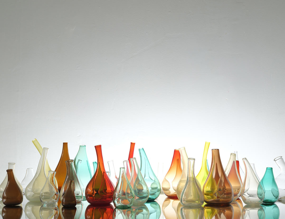 This glass artist crafts realistic forms that make a statement