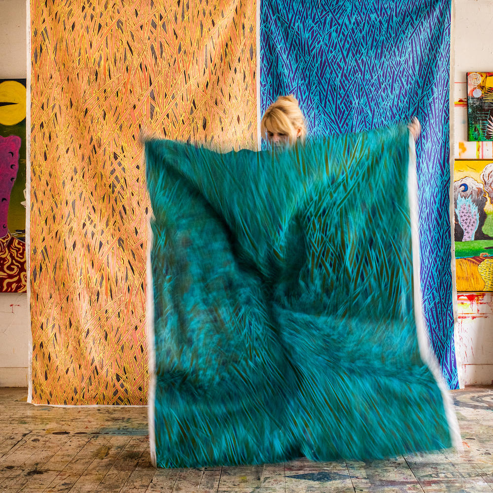 A Louisiana artist’s bold textiles call forth Cajun Country
