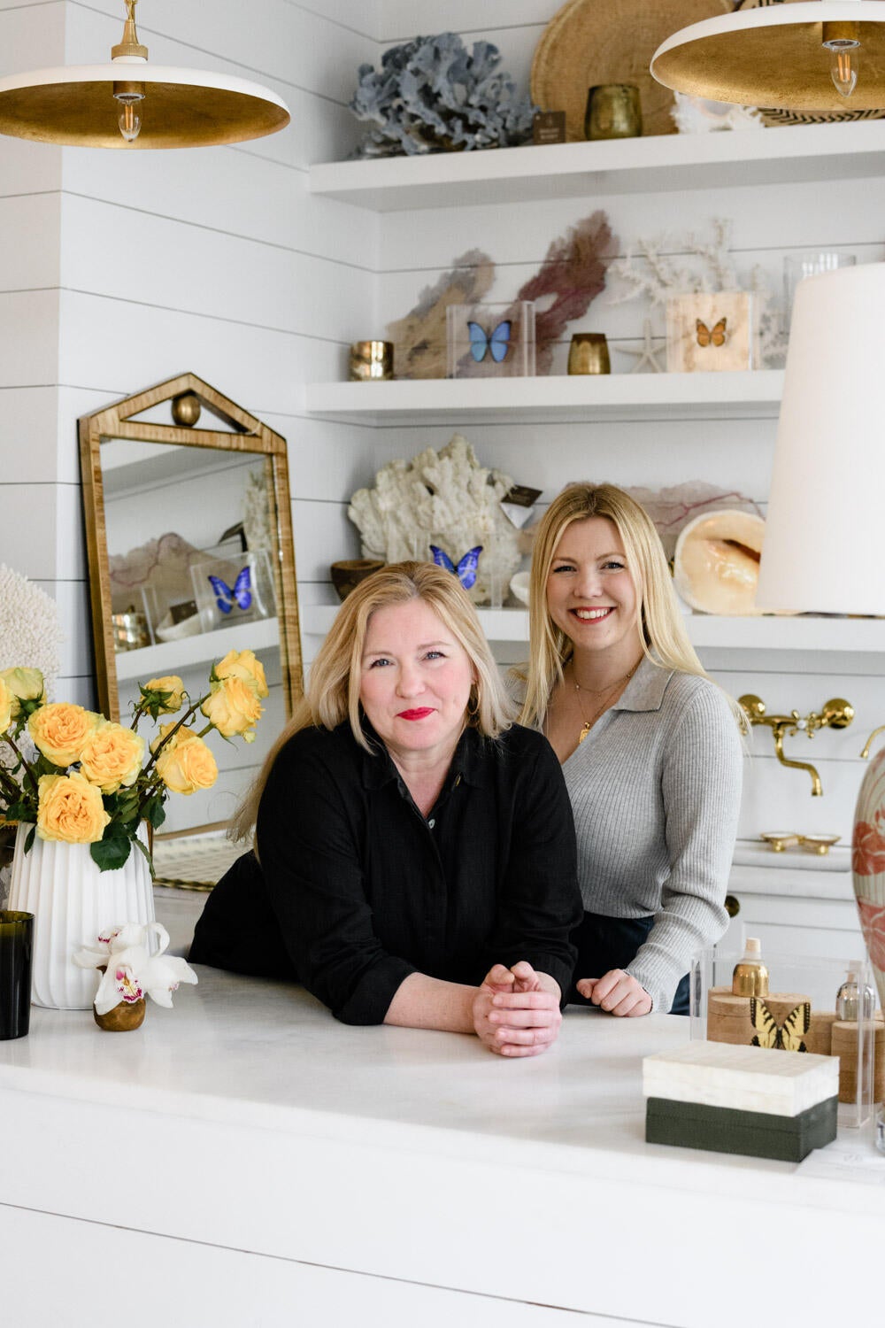 This mother-daughter duo is pushing their coastal clientele beyond blues and grays