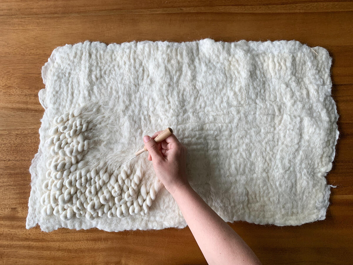 Why this Pennsylvania fiber artist lets the fleece do the talking