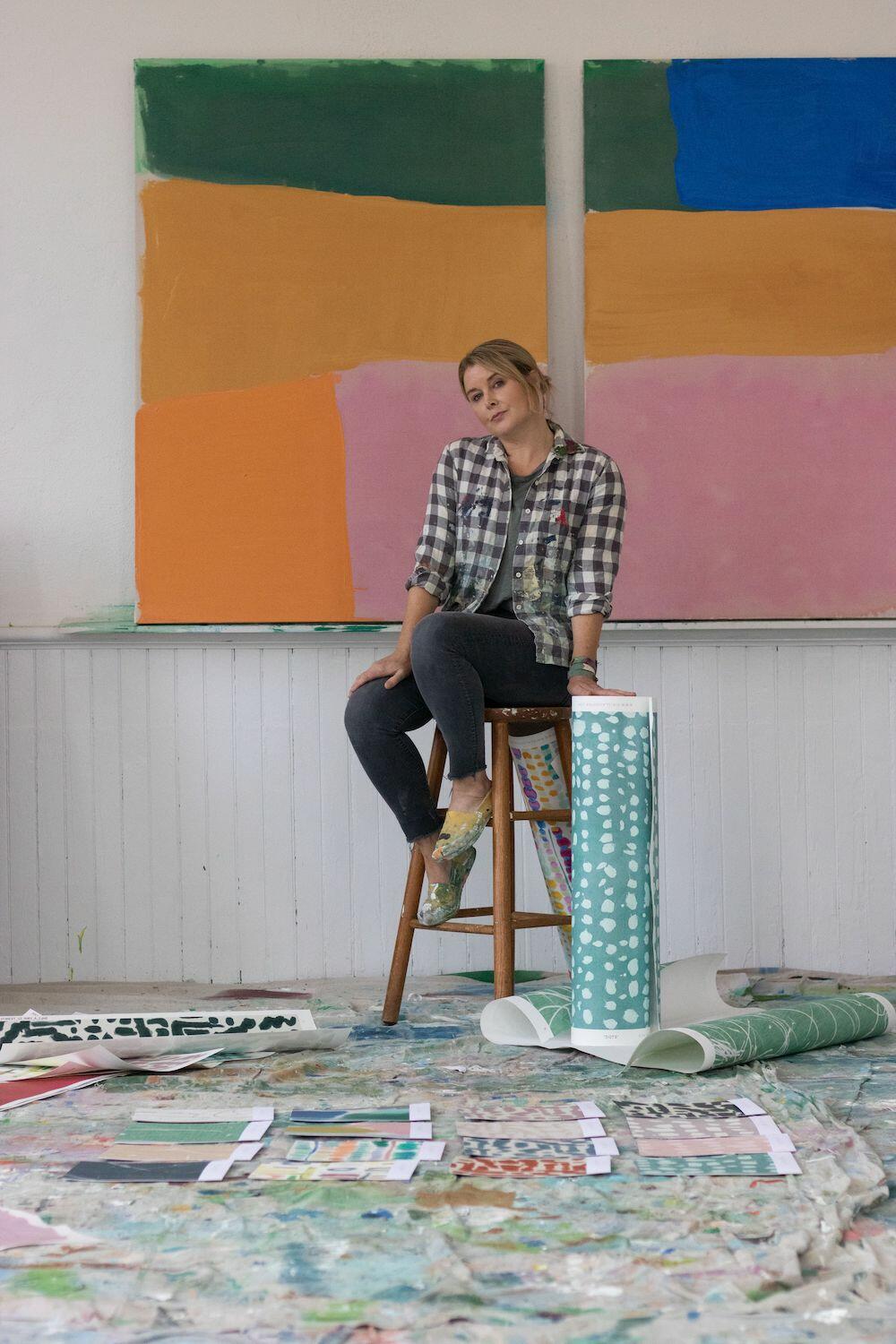 This textile designer wants to take art beyond the canvas
