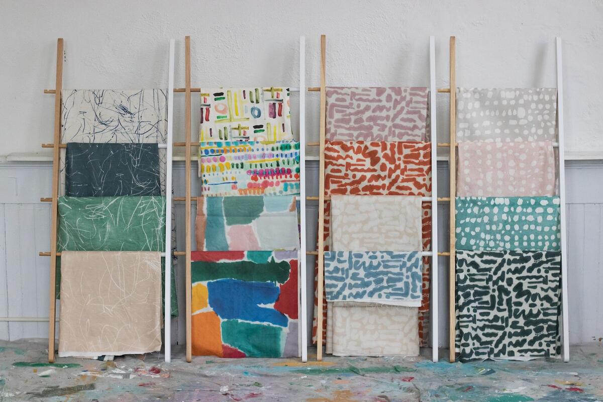 This textile designer wants to take art beyond the canvas