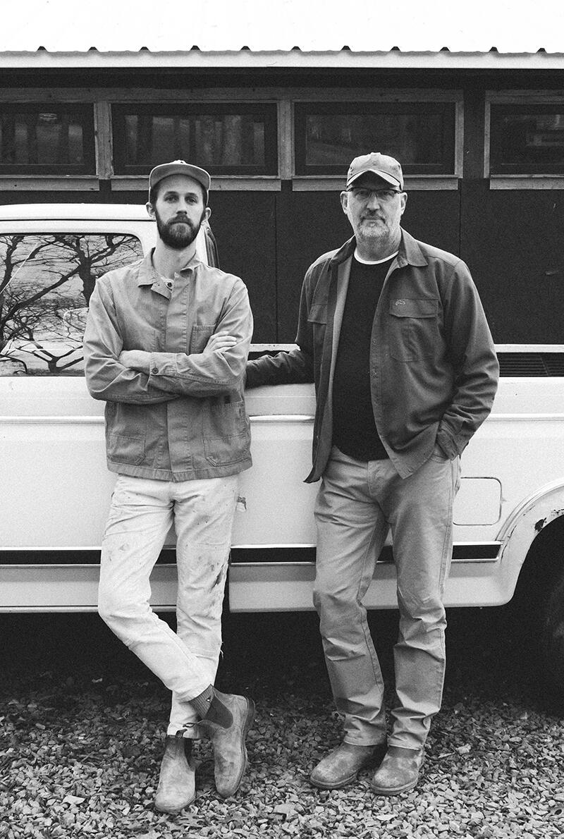 This father-son team uses art and engineering to bring their furniture to life