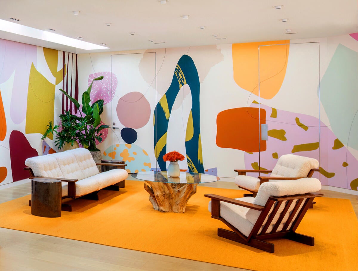 From pet accessories to swimming pools, this color-obsessed designer dreams big