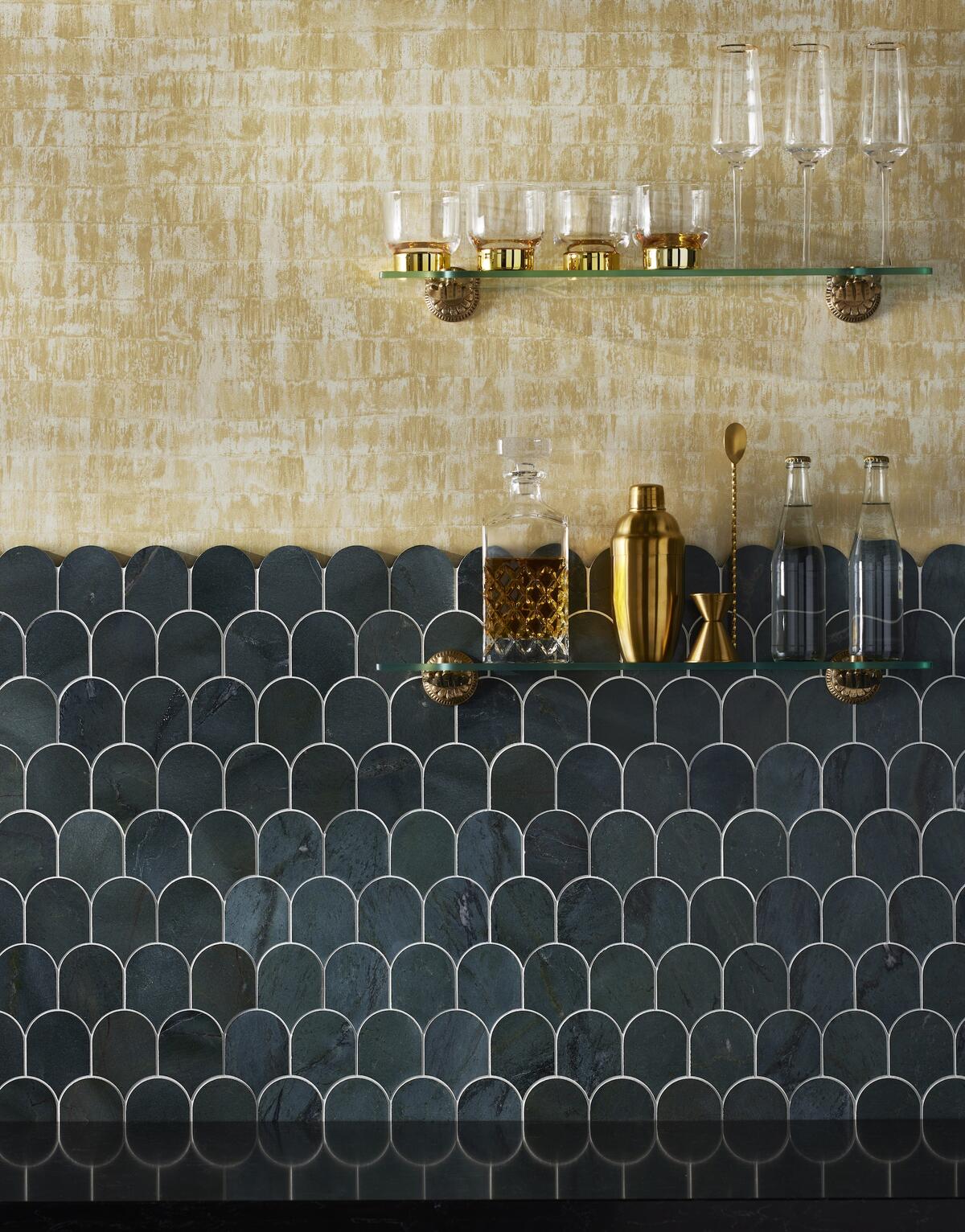 Contemporary Chicago and classical Greece inspired HGTV star Alison Victoria’s debut Tile Shop collection