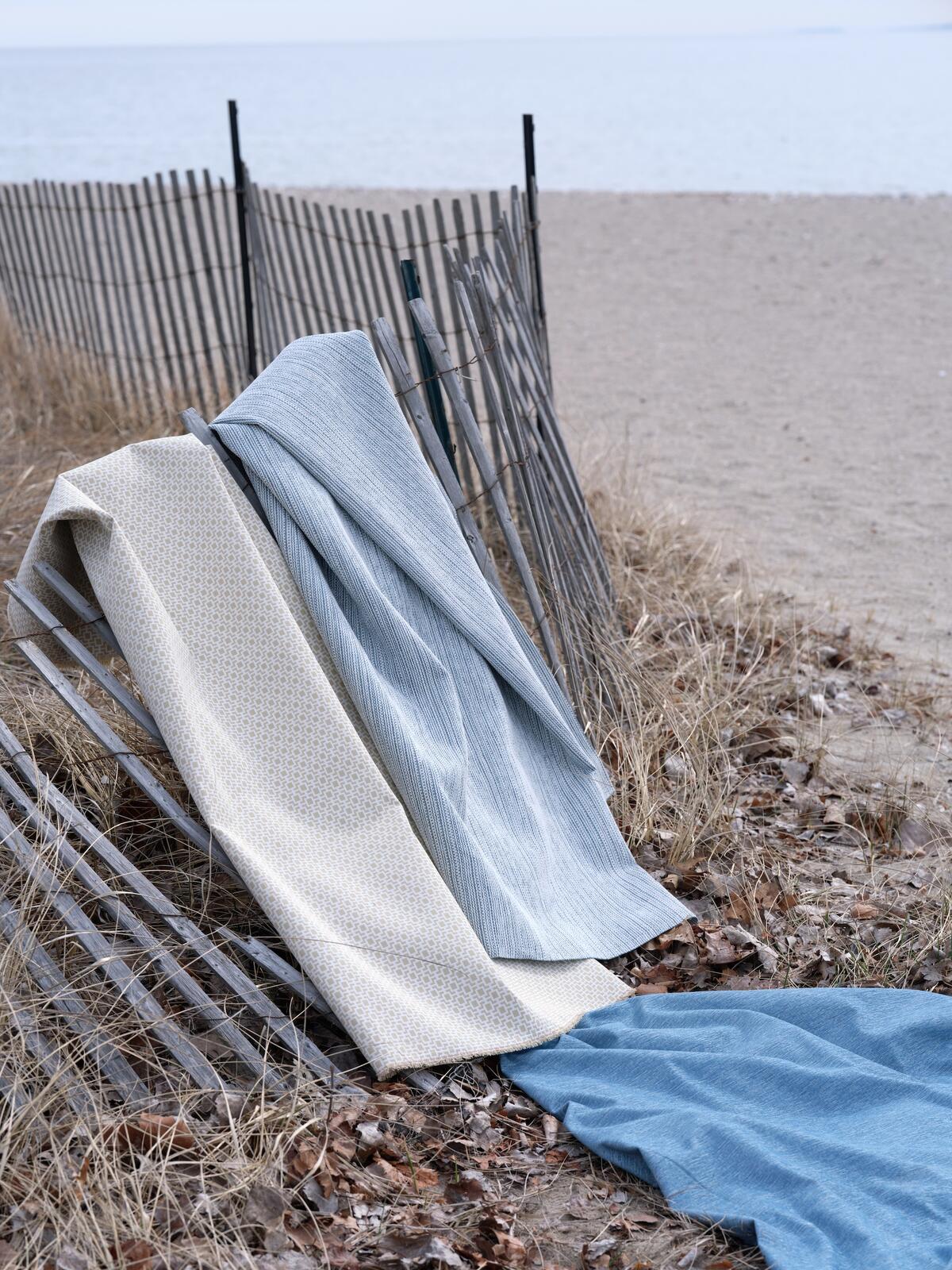 Made from marine plastics, Kravet’s new performance fabrics are sustainable and stylish