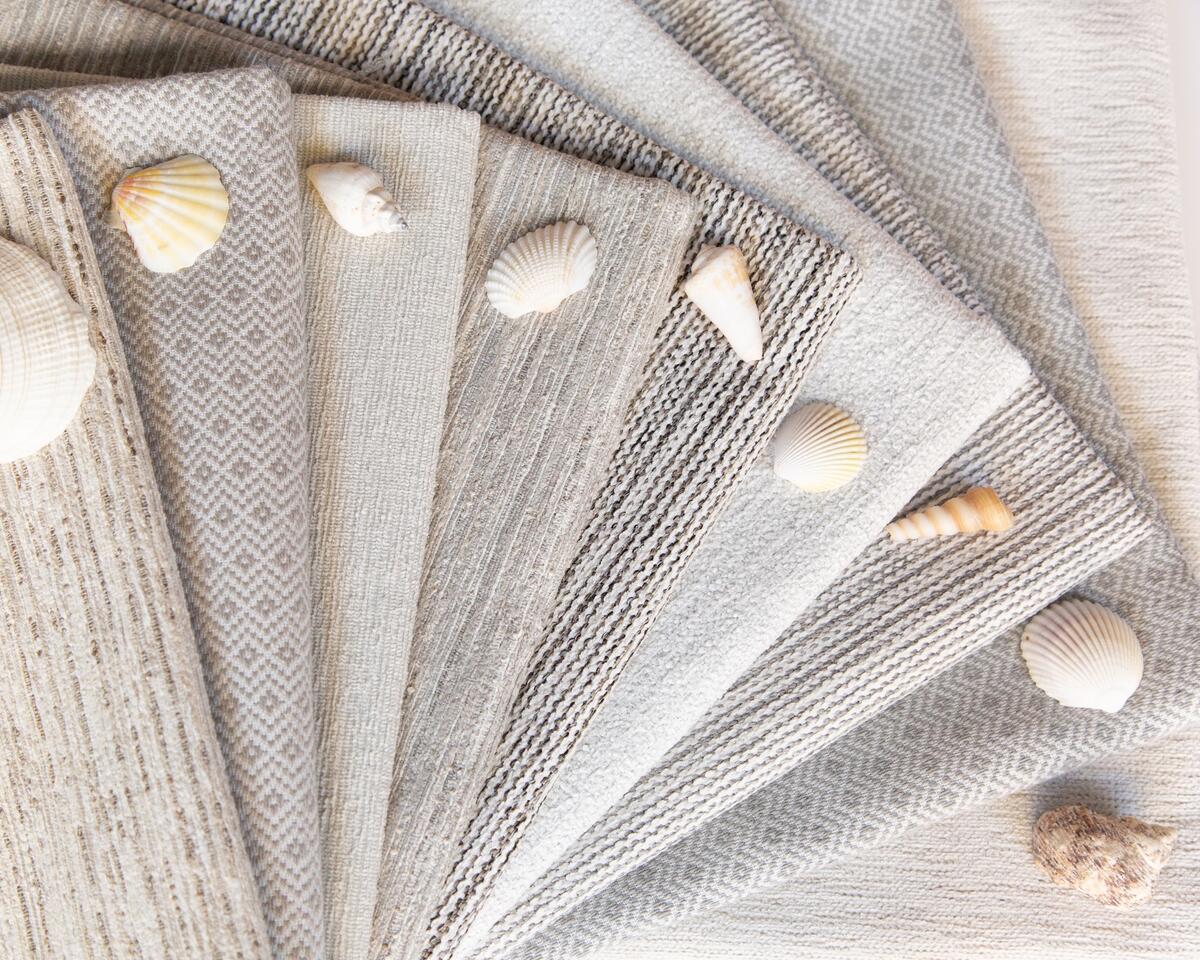 Made from marine plastics, Kravet’s new performance fabrics are sustainable and stylish