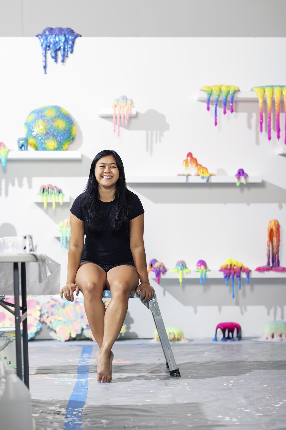 Dan Lam’s psychedelic confections use color theory to convey emotion