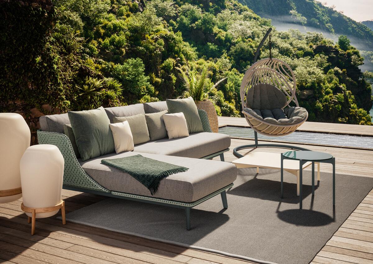 Dedon’s outdoor furniture is for now and the future