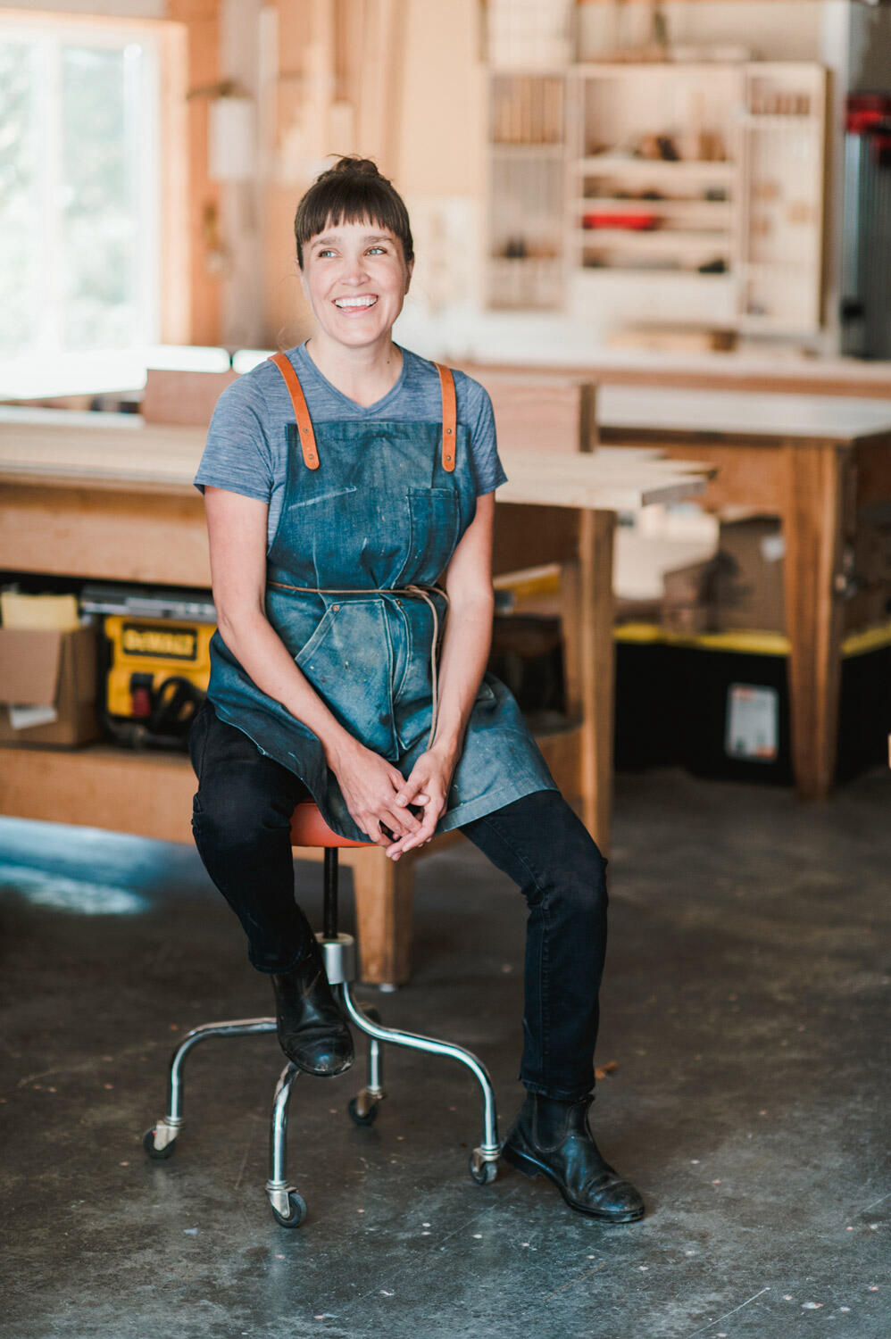 Why materials reign supreme for this Maine-based woodworker