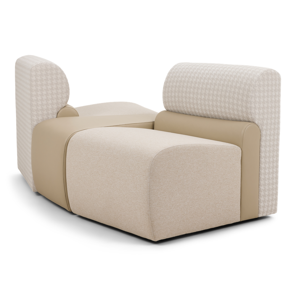 The modular Waverly accent chairs