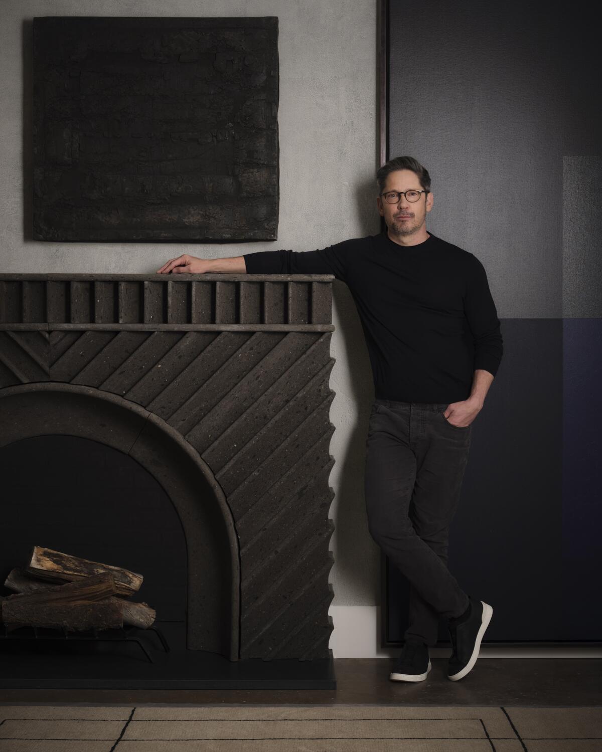 These 6 sculptural fireplace designs by Strike x Ann Sacks are undeniably hot