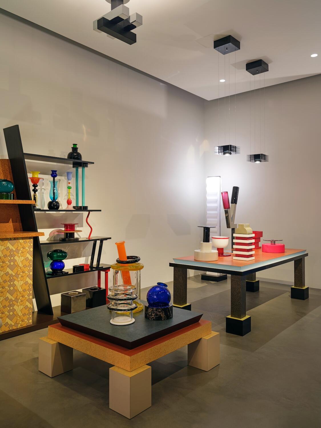 A selection of works by Ettore Sottsass at Raisonné 