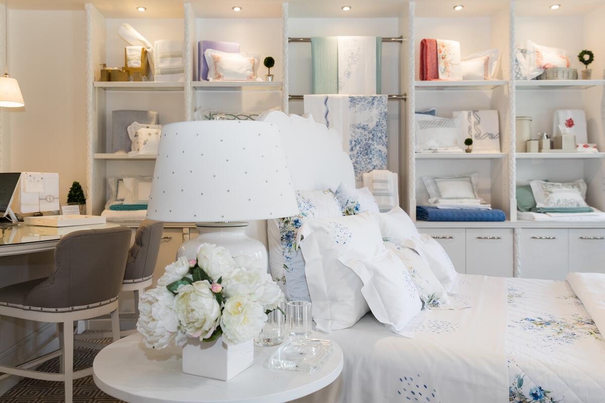 New York–based linen company E. Braun New York has opened a Palm Beach outpost