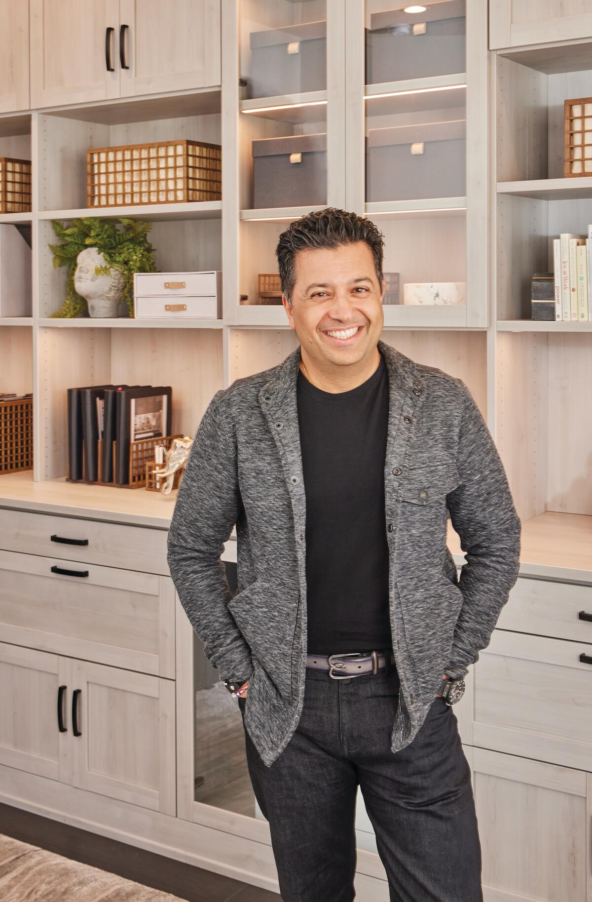 Satish Malhotra, the CEO of The Container Store