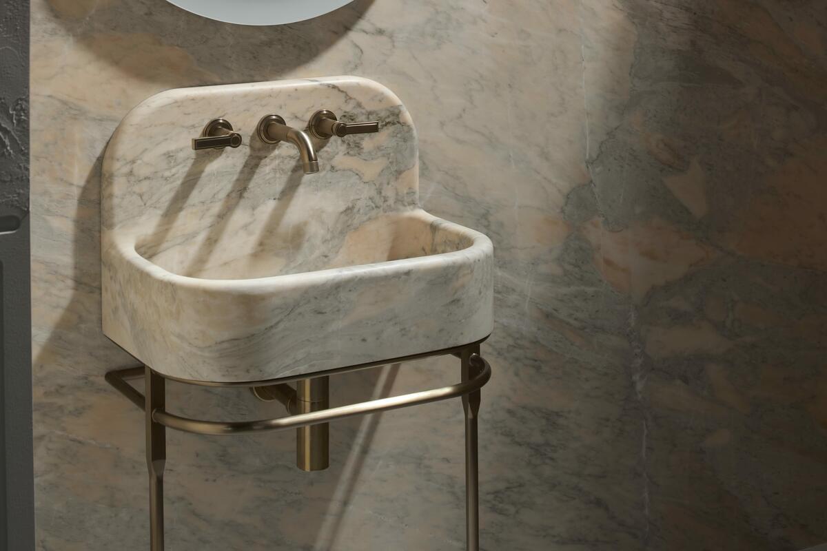 Nature and artistry meet in new marble furnishings from Ann Sacks