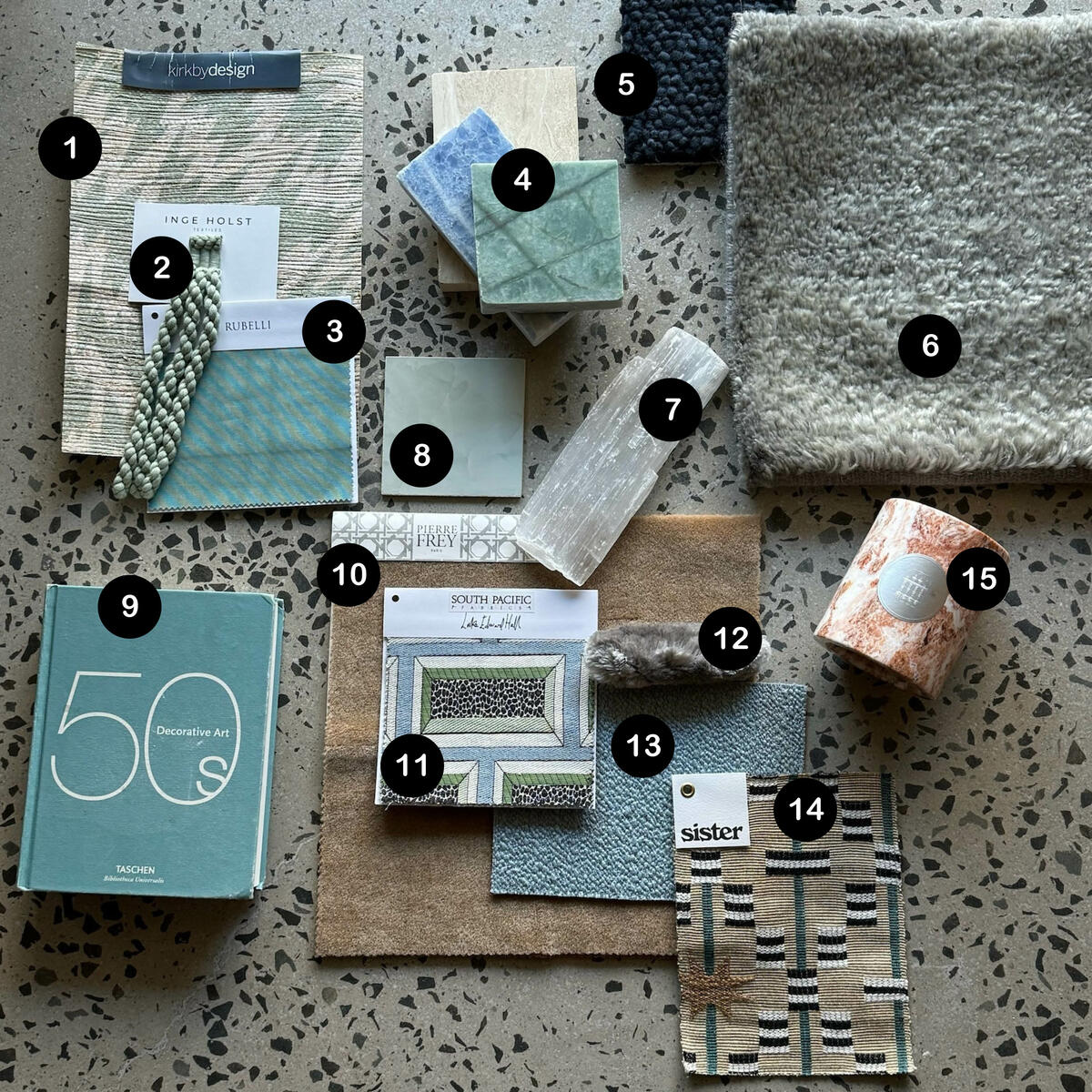 A flat lay by Tali Roth