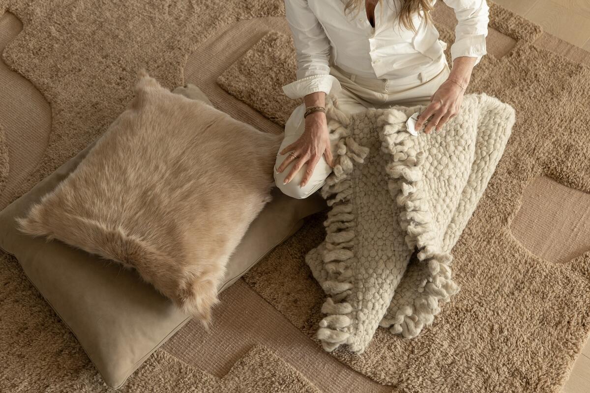 Selections from the Anne-Marie Barton collection for Eliko Rugs by David Ariel