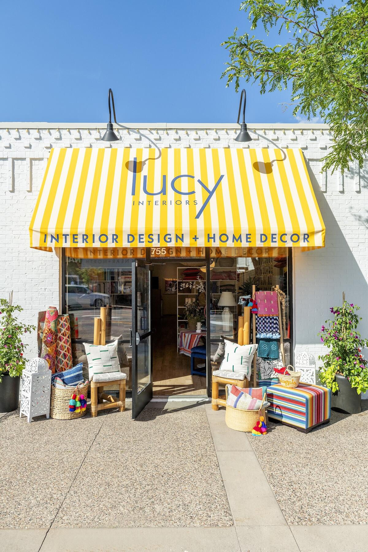 The exterior of the store in what Penfield has dubbed the Wayzata Design District