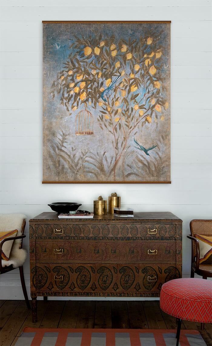 Free As a Bird tapestry by Helli Luck