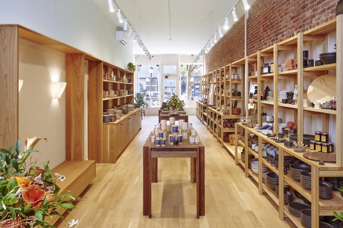 Asheville, North Carolina–based pottery brand East Fork has opened the doors to its first New York location in Brooklyn