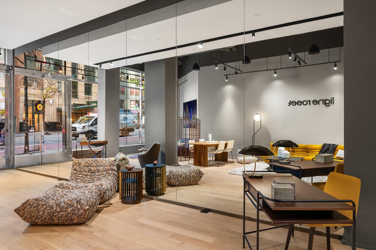 A new Ligne Roset showroom has opened in New York’s Midtown East