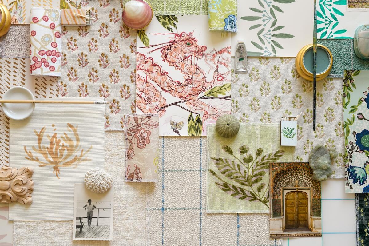 Sprightly styles from Sanderson, Peter Dunham for Hudson Grace, and Ferrick Mason Sprightly styles from Sanderson, Peter Dunham for Hudson Grace, and Ferrick Mason