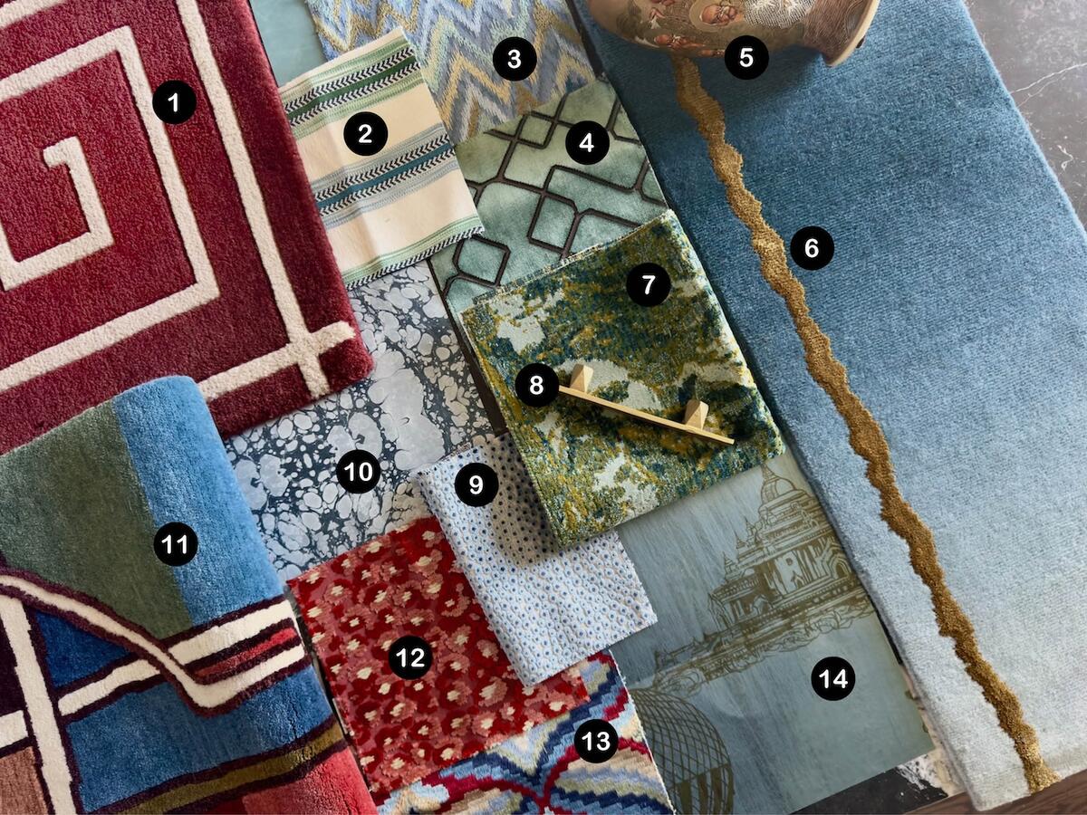 A flat lay by Meredith Heron