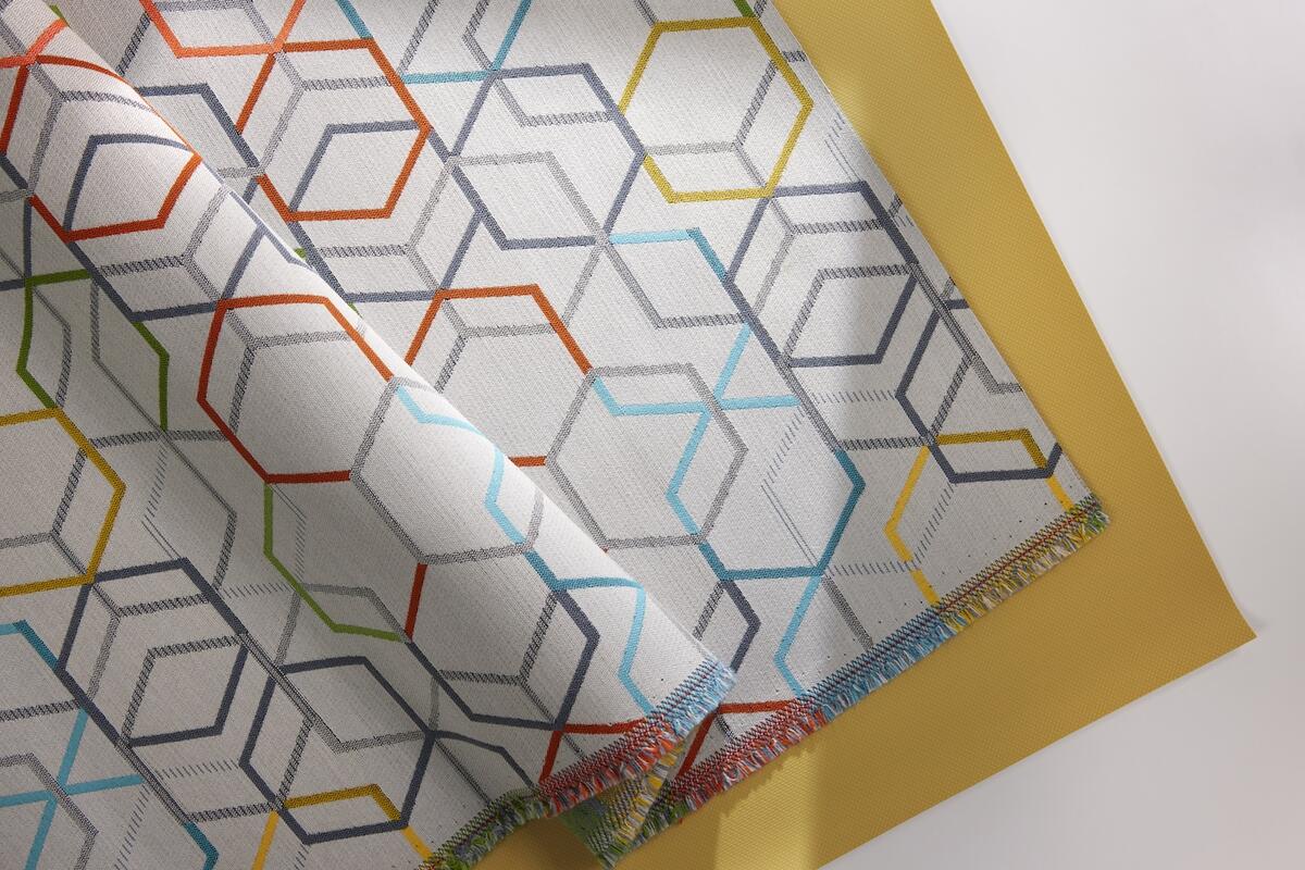 Convene upholstery in Summer by Designtex Convene upholstery in Summer by Designtex