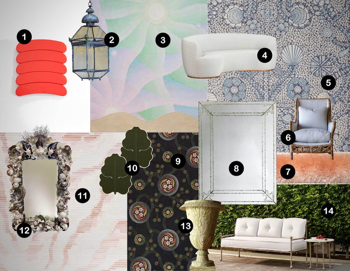 A flat lay by Meg Lonergan Interiors A flat lay by Meg Lonergan Interiors
