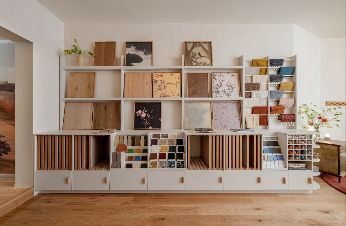 A selection of finishes available through Assembly Line