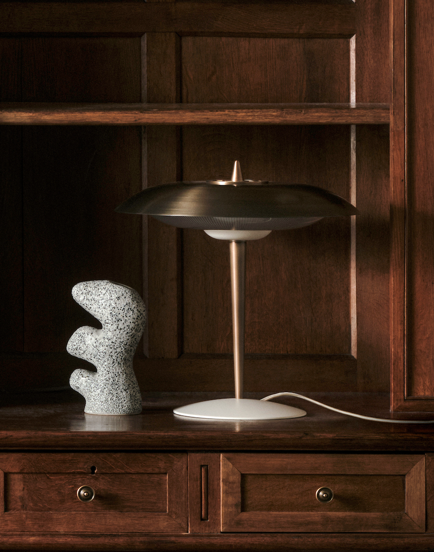 Bert Frank’s Durant table lamp at Dennis Miller New York