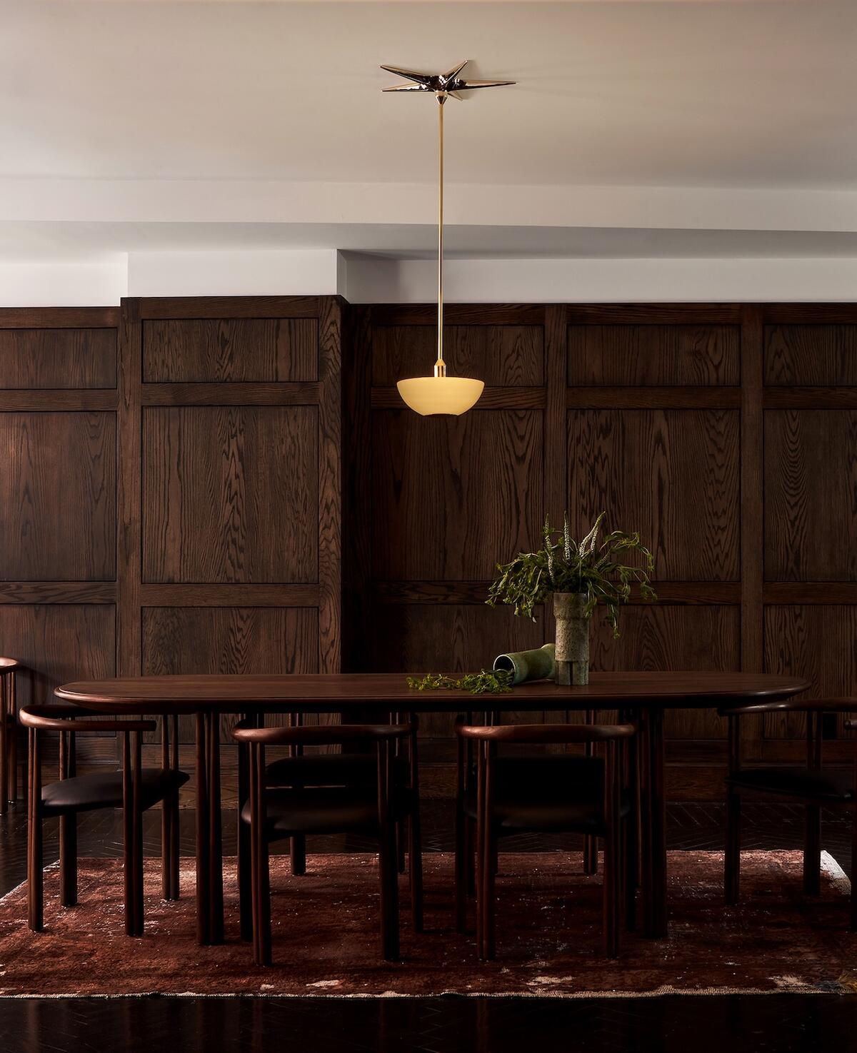 The Laddi pendant in Star Canopy by Jenna Lyons for Roll & Hill 