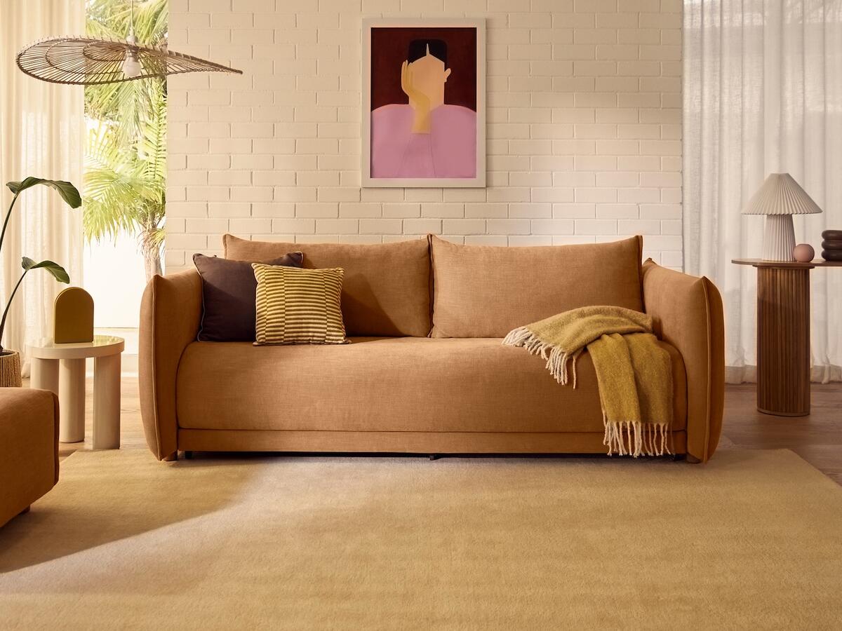 Koala’s new Byron sofa bed in Bronzed Aussie