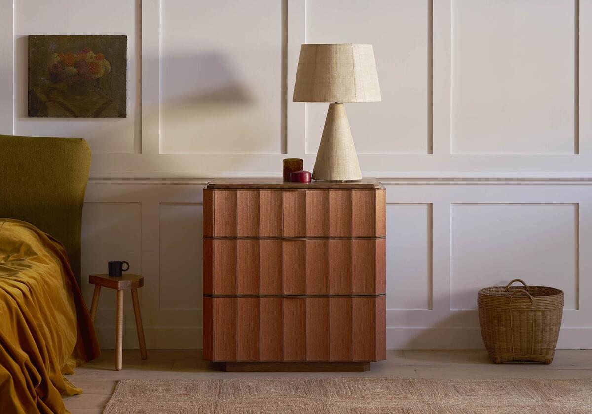  The Ellery chest of drawers in American black walnut by Pinch