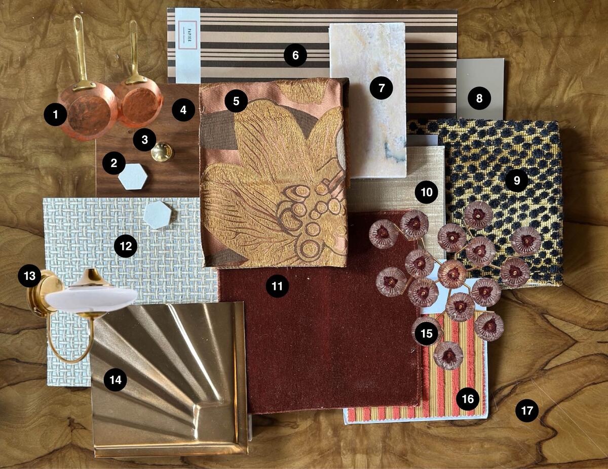 Alex Azat embraces a new beginning in Altadena with copper, silk and brass