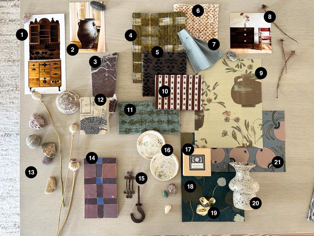 Nicole Cole’s cozy curation of ceramic catchalls, collected seashells and a ‘witches cabinet’