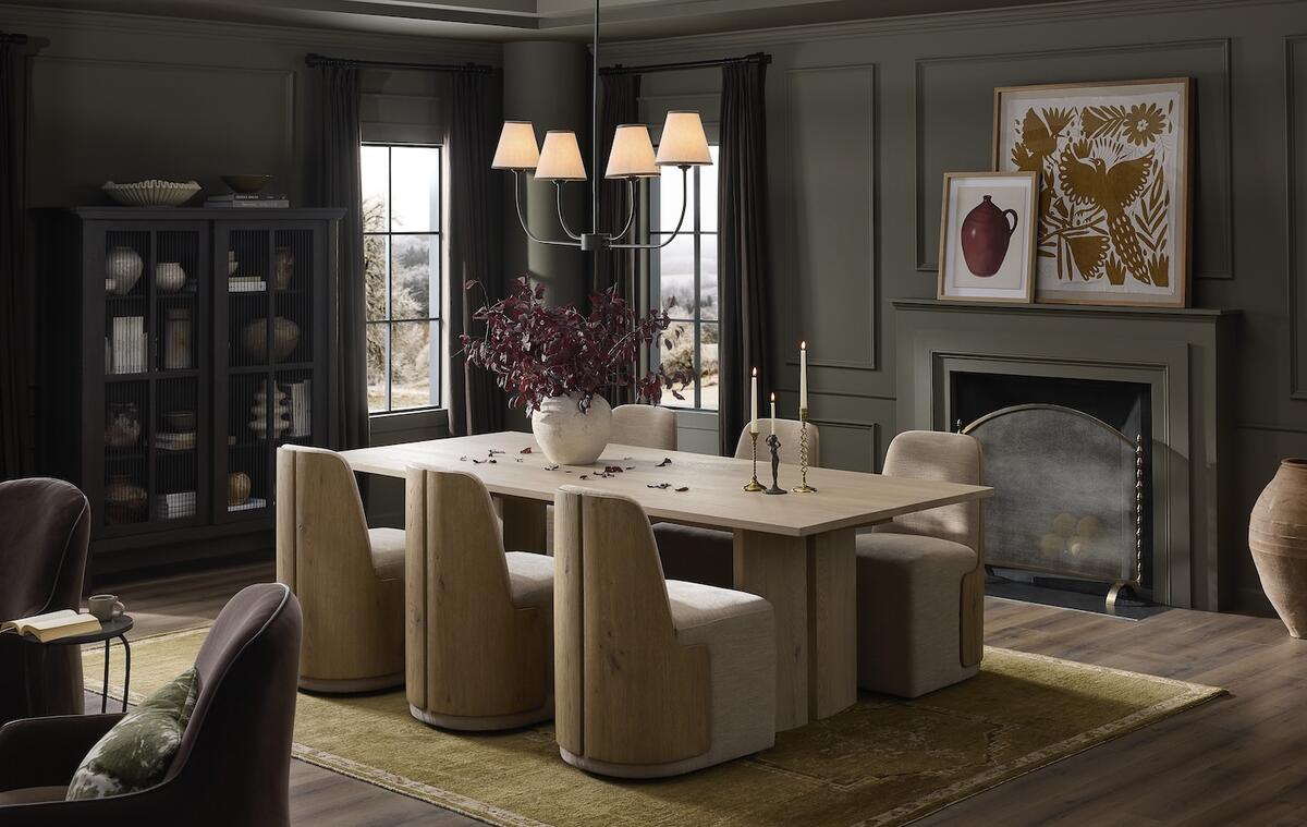 Dynamic debuts from Four Hands, Arteriors, Studio McGee for Kohler, and more