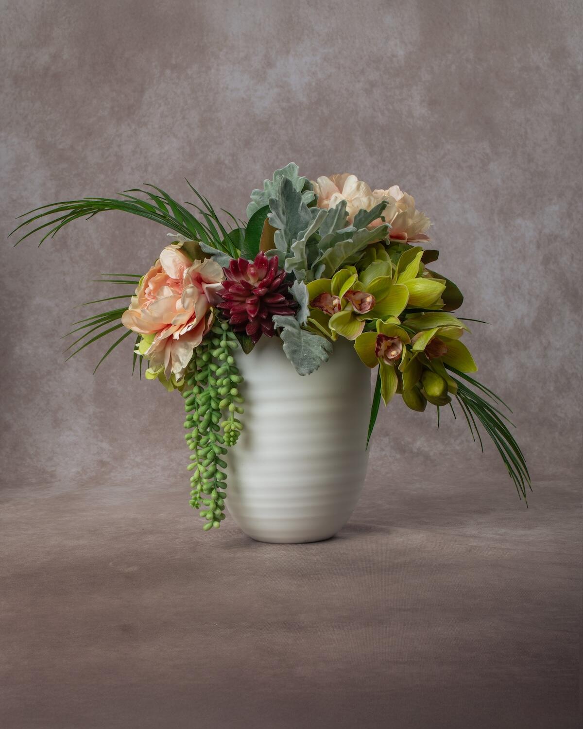 This floral artist is elevating artificial flowers to an art form