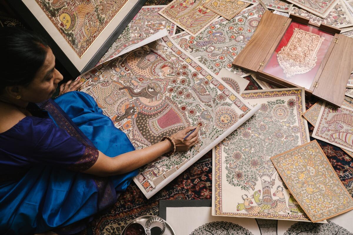 This Indian artist is reviving centuries-old Madhubani painting