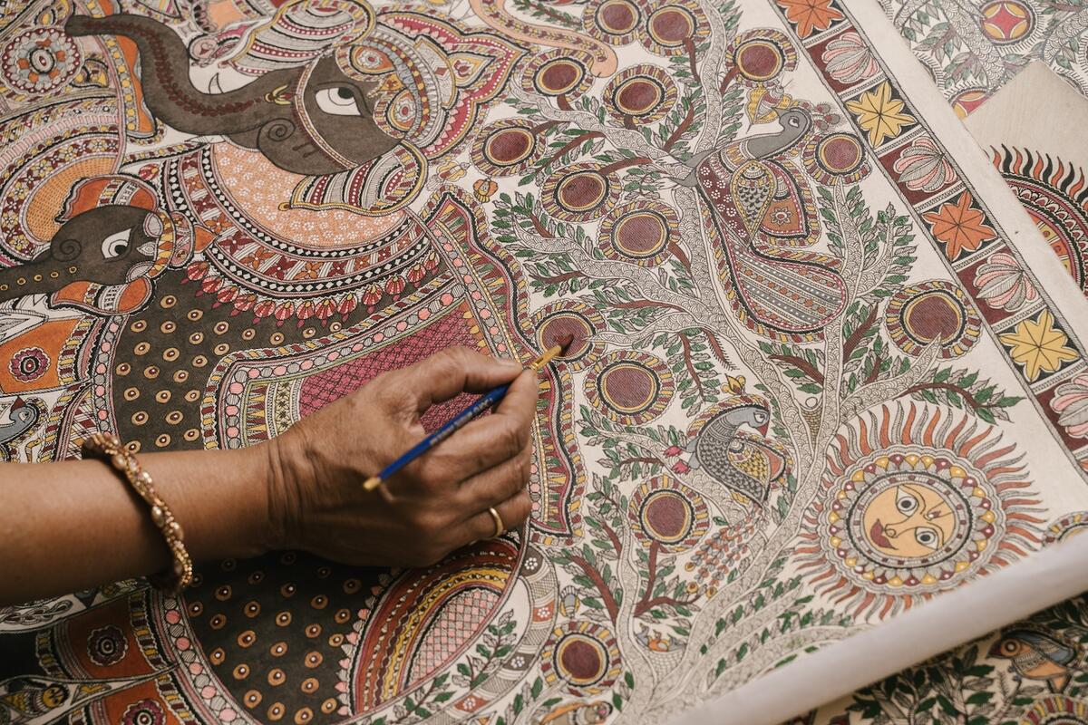 This Indian artist is reviving centuries-old Madhubani painting