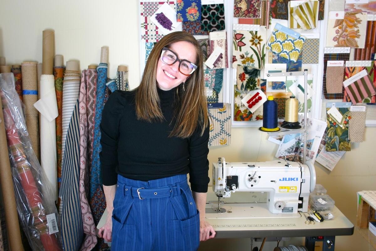 This printmaker takes an artful approach to pillows