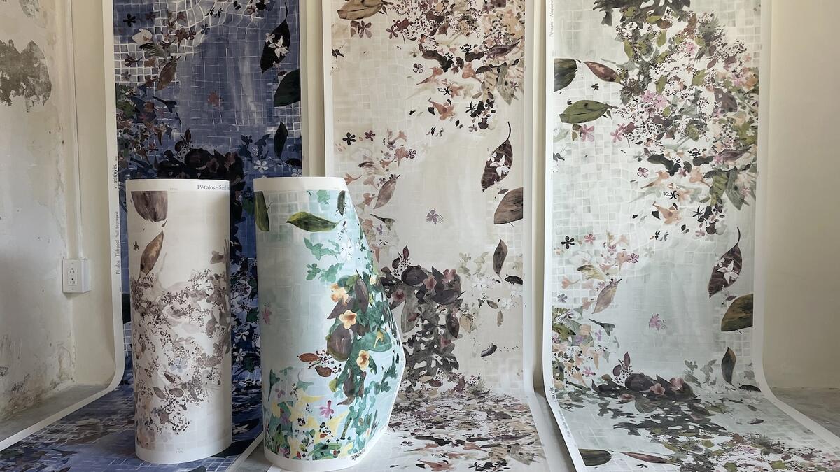 Sunny new looks from Arhaus, Eskayel, Phillip Jeffries and more