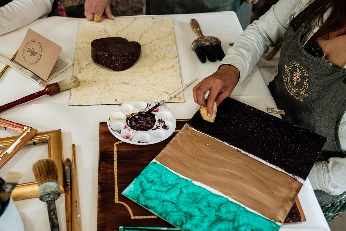 These highly trained decorative painters are passing down their skills to future generations