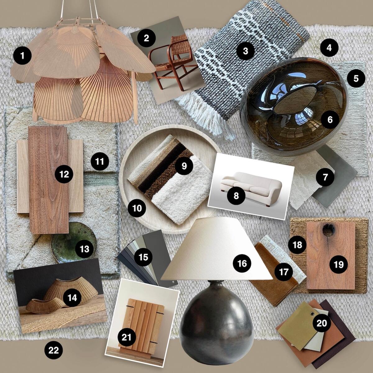 Lisa Sternfeld’s healthy-home pastiche of ceramics, rice paper and mineral paints