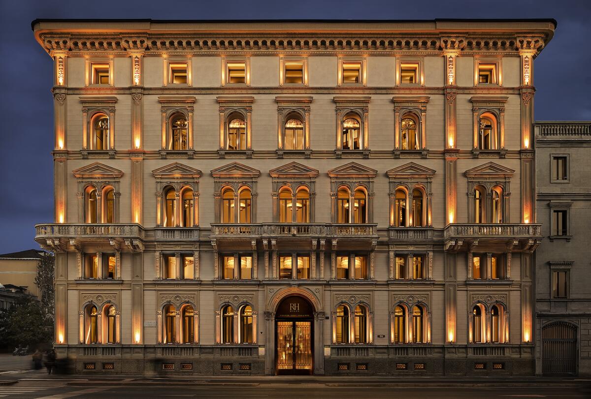 RH brings the party to Milan