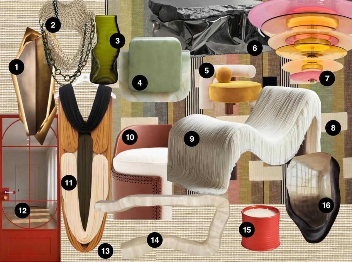 Rayana Schmitz’s artful curation of raw textures, rich hues and sculptural furnishings